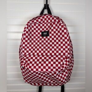 Vans Old Skool H2O Red/White Unisex Backpack OS used